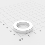 Ring magneet ø28/18 mm. Hoogte 5 mm. Houdkracht 6,82 kg.