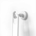 Potmagneet met haak | 25,3mm Houdkracht 16 kg. Wit