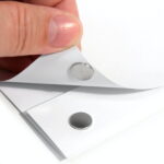 zelfklevende schijfmagneet ø10 hoogte 1 mm. Houdkracht ± 0,540 kg