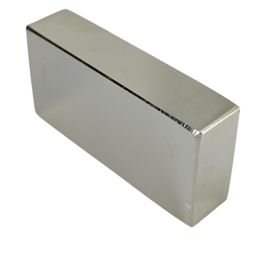 blokmagneet 50 x 25 x 12 mm. Houdkracht 30 kg.