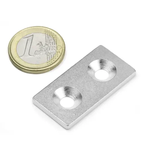 Metalen tegenstuk 40x20x3 mm