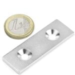 Metalen tegenstuk 60x20x3 mm