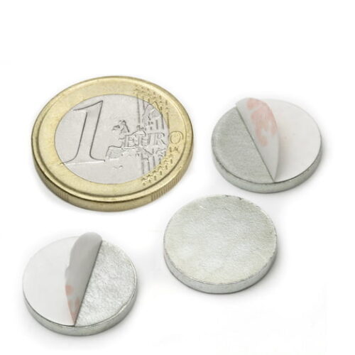 Zelfklevend metalen tegenstuk 16 mm