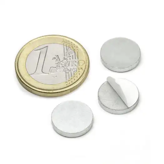 Zelfklevend metalen tegenstuk 13 mm