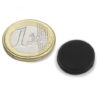 ø16,8 hoogte 4,4 mm. Houdkracht 1,5 kg.