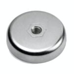 Potmagneet Ø 48 mm met inwendig schroefdraad, houdt ca. 58 kg