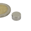 ø10 hoogte 5 mm. Houdkracht ±2,6 kg.