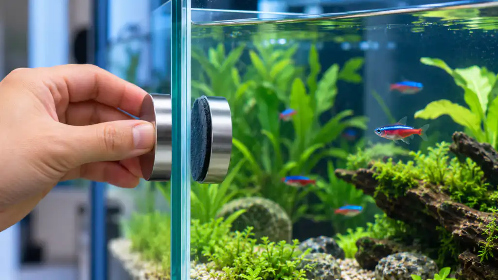 Aquarium magneet